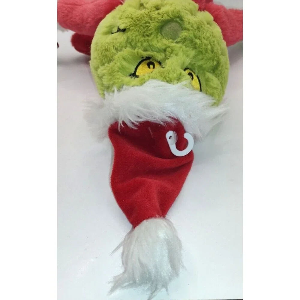 Aurora Grinch Santa Claus Stuffed Plush Toy # 15900 w/ Paper Tag 15 inches